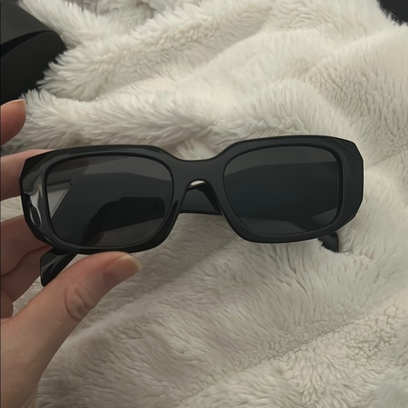 Authentic black Prada PR 17WS sunglasses